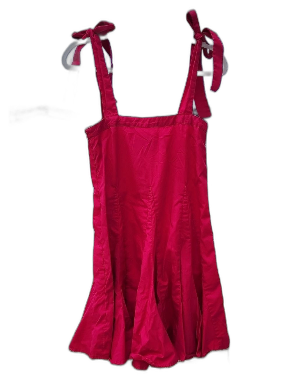 Aqua Hot Pink Cotton Sundress